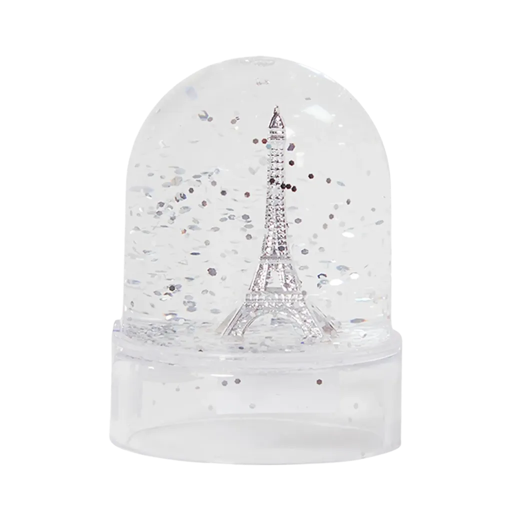 [PARBAN-PMA] Petite boule à neige Tour Eiffel argentée