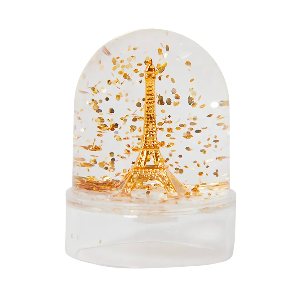 [PARBAN-PMD2] Petite boule à neige Tour Eiffel dorée