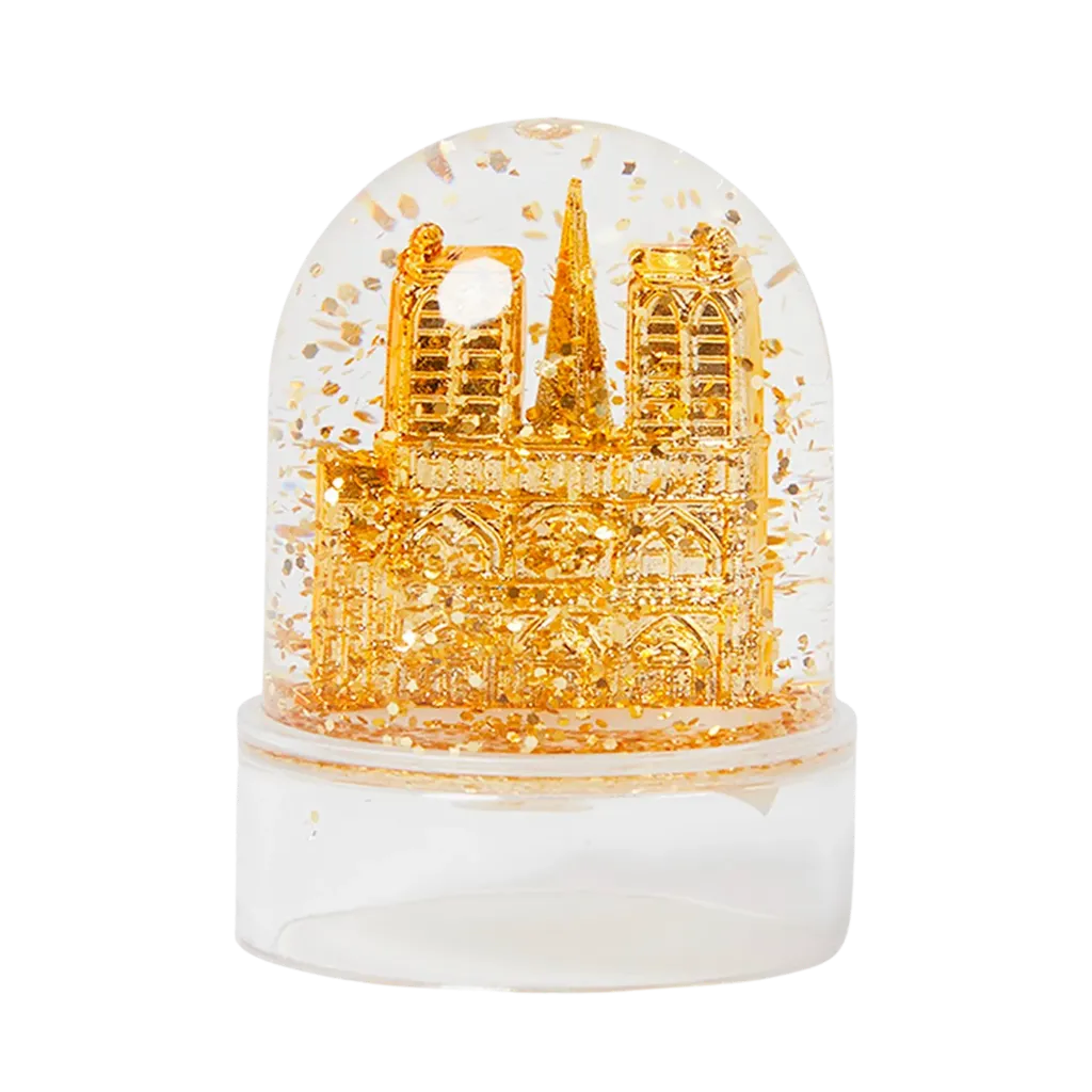 [PARBAN-PMNDD] Petite boule à neige Notre-Dame dorée