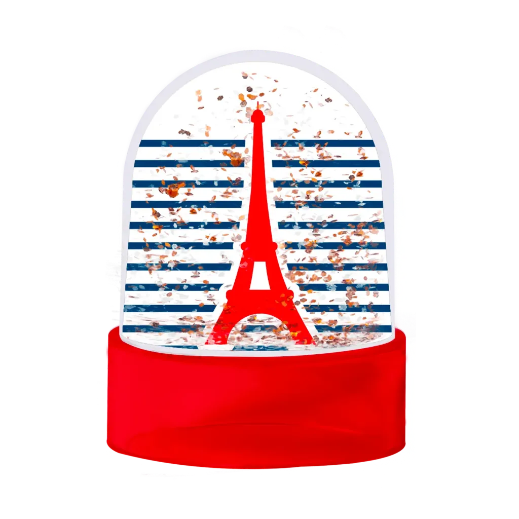 [PARBAN-PMMAR] Petite boule à neige Tour Eiffel Marinière