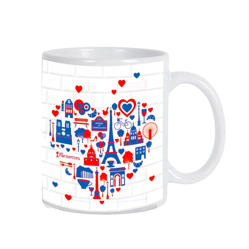 [PARMUG-CŒUR] Mug Paris in my heart