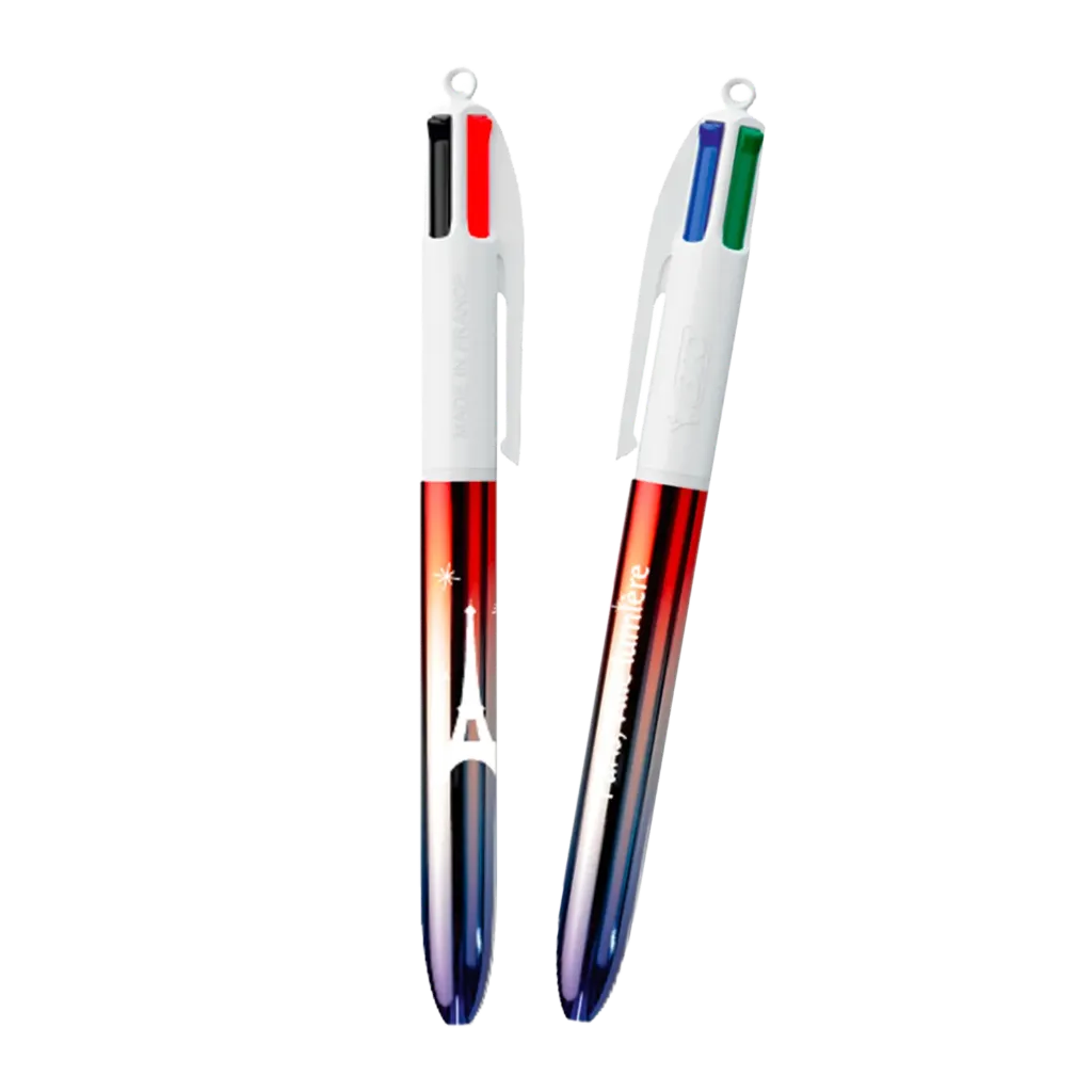 [PARSTY-4C-VLUM] Stylo 4 Couleurs Ville lumière