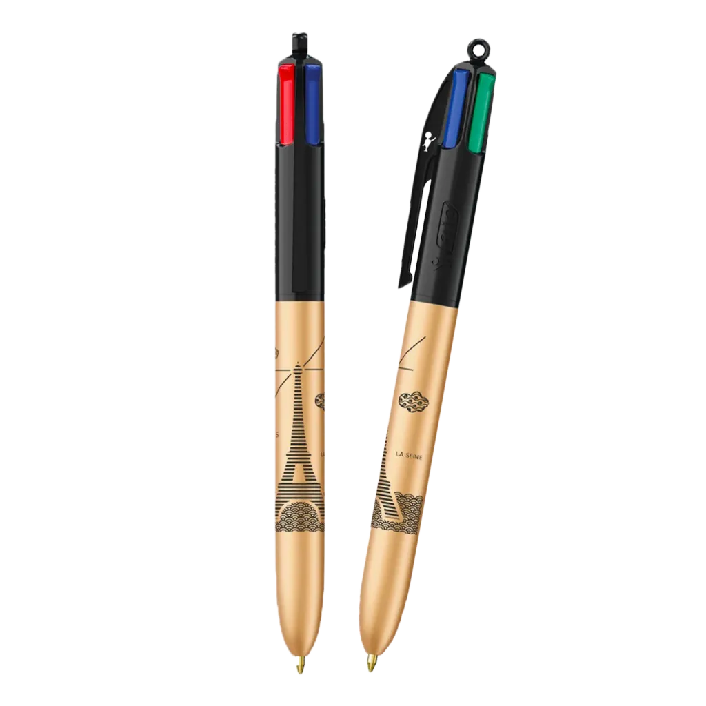 [PARSTY-4C-SEI] Stylo 4 Couleurs Paris la Seine