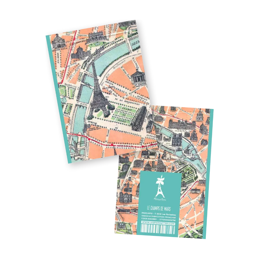 [PARCAR19] Carnet Le Champ de Mars