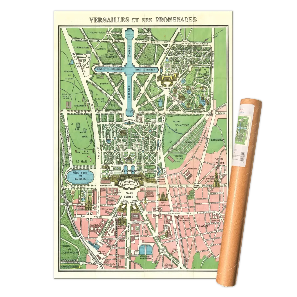 [PARPOSTERVER1] Poster Versailles and its promenades