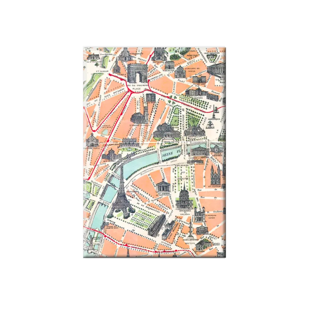 [PARMAG-MON] Metal Magnet Paris Monumental